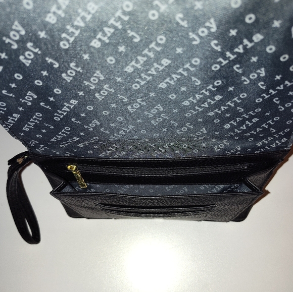 NWOT OLIVA + JOY NEW YORK DESIGNER WRISTLET & COIN PURSE POUCH GENUINE LEATHER - Picture 11 of 14